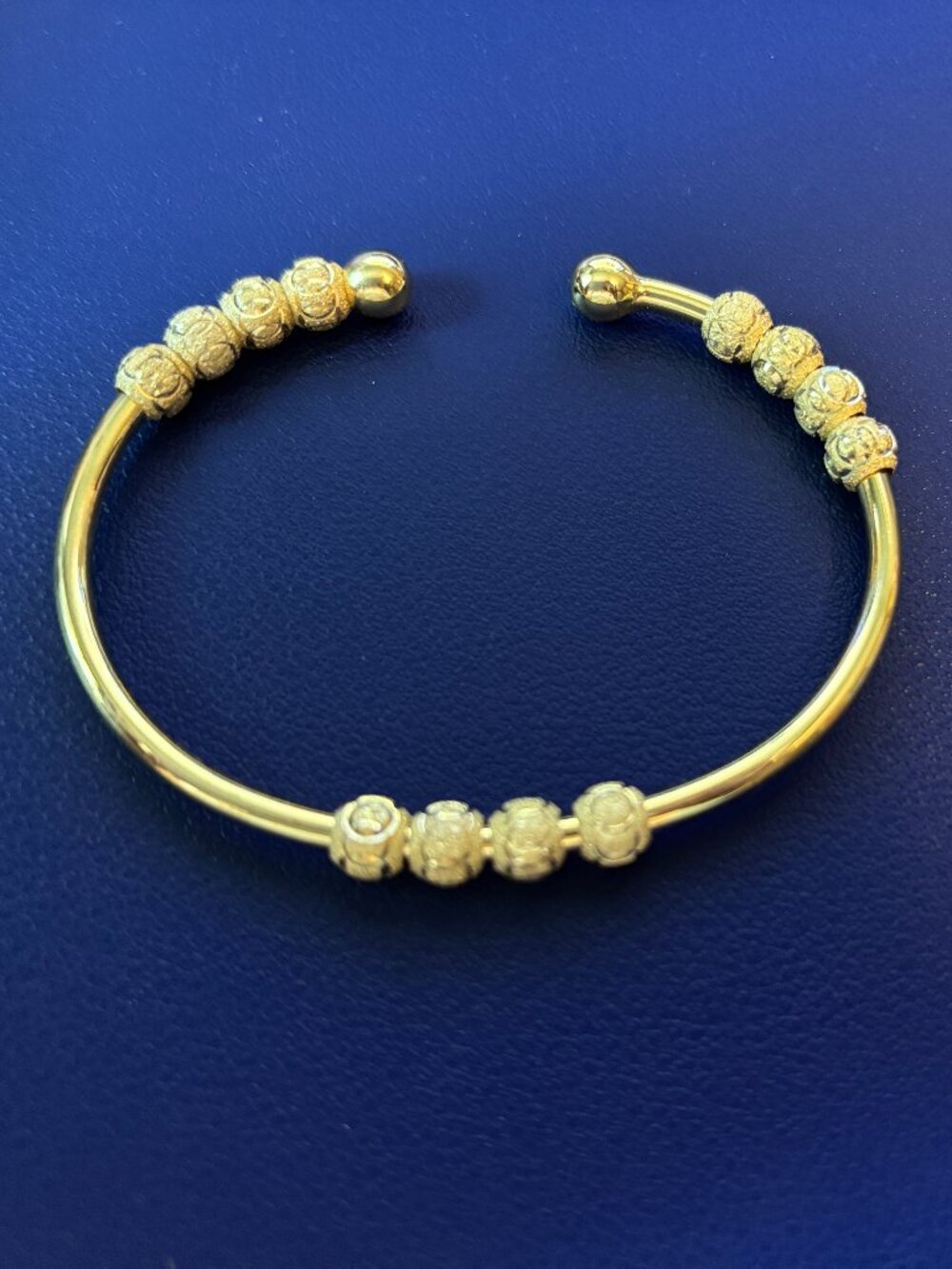 Count Me Healthy Original Gold Tone Fitness Tracker Bracelet | Activity Tracking